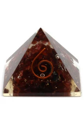 Garnet - Lal Taşından Orgonit Piramit thumbnail 2