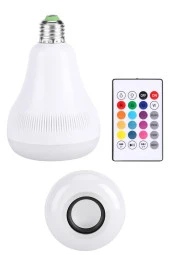 Kumandalı Bluetooth Hoparlör Ampul LD-37 thumbnail 3