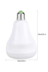 Kumandalı Bluetooth Hoparlör Ampul LD-37 thumbnail 6