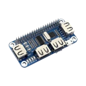 4 Port USB HUB HAT (Raspberry Pi için) thumbnail 2