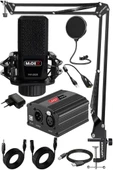 Midex MX-2020 Set Phantom Power Condenser Stüdyo Mikrofon Kayıt Paketi thumbnail 1