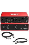 Midex Performans Paket-2 Stüdyo Ekipmanları Kayıt Seti thumbnail 3