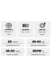 RKS ZF10 Elektrikli Bisiklet thumbnail 2