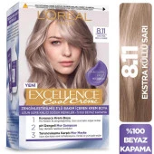 Loreal Excellence Cool Creme 8.11 Ekstra Küllü Sarı thumbnail 1
