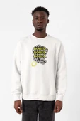 Sherlock Bored Beyaz Erkek 2ip Sweatshirt thumbnail 1
