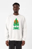 Mr Beast Team Trees Beyaz Erkek 2ip Sweatshirt thumbnail 1