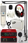 Midex CX1 Mikrofon + GLX-500 PRO Stüdyo Ses Kartı Seti thumbnail 2