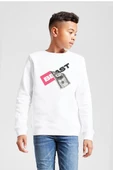 Mr Beast Dollar Bill Beyaz Çocuk 2ip Sweatshirt thumbnail 1