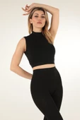 Mio Studio Turtleneck Sports Kısa Üst thumbnail 3