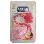 Barum Kiraz Uçlu Askılı Pembe Emzik thumbnail 3