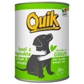 Quik Biftekli Sebzeli Köpek Konservesi 415 gr thumbnail 1