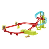 Hot Wheels® Neon Yarışlar Çoklu Yarış Heyecanı Pist Seti HPC07 thumbnail 12
