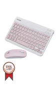 TORİMA Pembe TMK-04 Kablosuz Klavye Ve Mouse Seti thumbnail 1