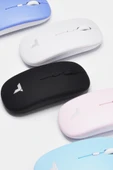 Kablosuz Klavye Mouse Seti TMK04 Siyah thumbnail 4