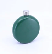 Paslanmaz Çelik Cep Matarası - Yeşil (5oz 148 ml) thumbnail 3