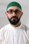 Yeşil Safir Dantel Detaylı Örme Namaz Takkesi thumbnail 6