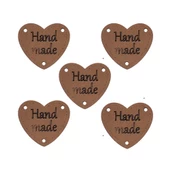Handmade Deri Etiket Özel Figürlü  (5 Adet) thumbnail 5