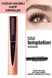 Maybelline Maskara Total Temptation Siyah Mascara thumbnail 4