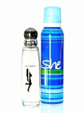 She Cool 50ML Edt ml + Deodorant Bayan Parfüm thumbnail 1
