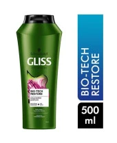 Gliss Şampuan 500 Ml Bio-tech Restore Güçlendirici thumbnail 1