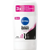 Nivea Stick Kadın Black White Invisible Clear 50 Ml thumbnail 2