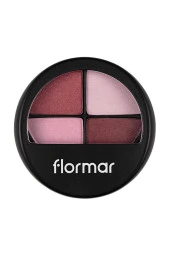 Flormar Quartet 4 lü Far Eye Shadow 402 Pink Flamingos thumbnail 1