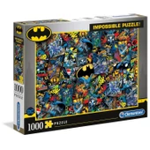 Clementoni - 1000 Parça Batman Yetişkin Puzzle - Impossible thumbnail 1