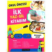 Okul Öncesi İLK YAZ-SİL Kitabım thumbnail 1