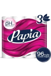 Papia Tuvalet Kağıdı Jumbo Paket 96 Rulo thumbnail 1