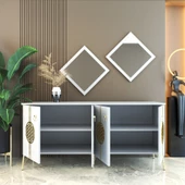 Elegant 171 Beyaz-Gold Konsol thumbnail 3
