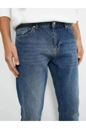 Slim Fit Kot Pantolon - Brad Jean thumbnail 5