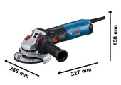 Bosch Professional Gws17-125S Devir Ayarlı Avuç Taşlama thumbnail 2