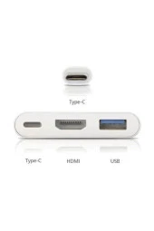 Hd4686/50 Hdmı Type-c Usb 3.0 4k Dıgıtal Av Multıport Adapter thumbnail 5