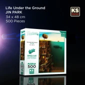 Ks Games Life Under The Ground 500 Parça Puzzle thumbnail 5