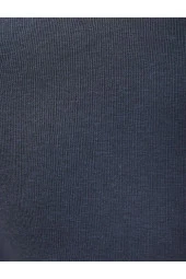 Basic Kapşonlu Sweatshirt Uzun Kollu Ribanalı thumbnail 6