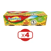 SuperFresh Mısır Konserve 3x200 gr 4 Adet thumbnail 3