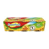 SuperFresh Mısır Konserve 3x200 gr x 15 Paket thumbnail 3