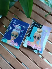 2 Adet Barbie Spiralli a6 Boy Defter thumbnail 3