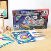 Sharpie Fine Permanent Markör 30 Lu Paket Labirent Kutulu thumbnail 3