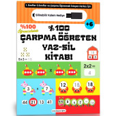 %100 Çarpma Öğreten YAZ-SİL Kitabı thumbnail 1