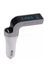 Carg7 Araç Fm Transmitter Bluetooth Kiti Usb Girişli thumbnail 2