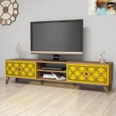 Variant Mobilya Class  Tv Ünitesi - Ceviz / Sarı thumbnail 1