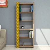 Variant Mobilya City Kitaplık - Ceviz / Sarı thumbnail 1
