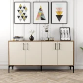 Variant Mobilya Kiev 160Cm Konsol - Ceviz / Krem thumbnail 1