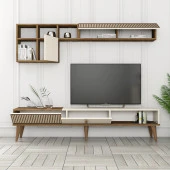 Variant Mobilya Milan Tv Ünitesi - Ceviz / Krem thumbnail 4