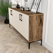 Variant Mobilya Kiev 160Cm Konsol - Ceviz / Krem thumbnail 5