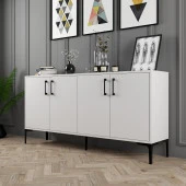 Variant Mobilya Kiev 160Cm Konsol - Beyaz / Beyaz thumbnail 5