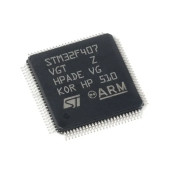STM32F407VGT6 Microcontroller Lqfp100 Dsp Fpu Arm Cortex-M4 32 Bit Mcu 1 Mbyte Flash 168Mhz Cpu thumbnail 2
