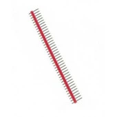 40 Pin 2.54Mm Aralıklı Kırmızı Header thumbnail 1