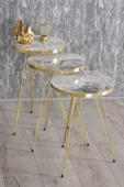 Zigon Sehpa Gold Efes Tel 1043 thumbnail 3